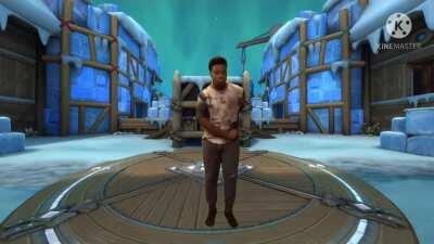 The one dude in our team standing on point while another's hold enemy