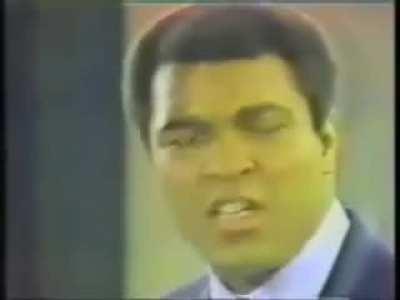 In 1974 Muhammad Ali appeared on the Phil Donahue show to talk about his career as a boxer. Two white women decide to question him and he gives them a lesson on white privilege.