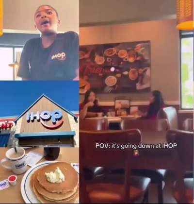 Fired IHOP Worker throws a rant and tells customers that they are eating Expired food and re-used old Coffee