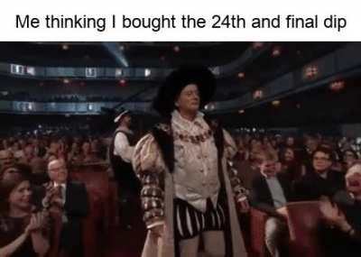 Never ending walk to the stage