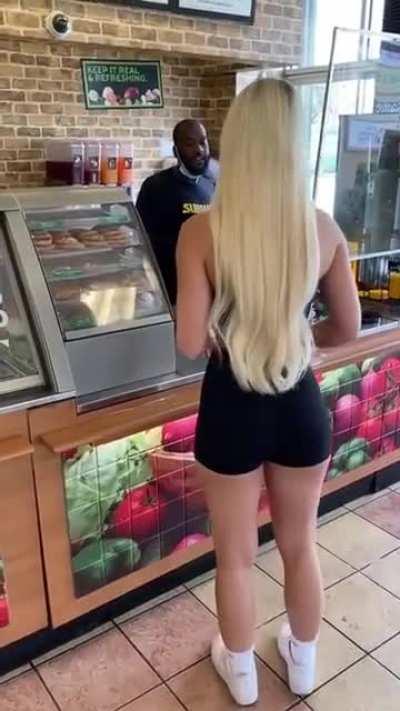 Just trying to do my job and now my dick is all hard.