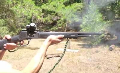 Lever action ASMR (sound on)