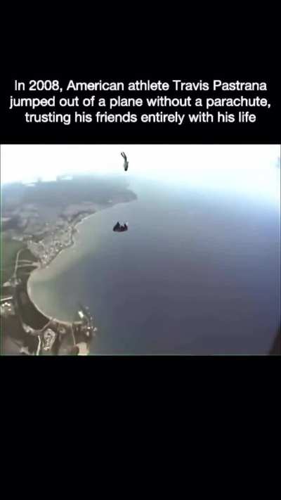 Man jumps 12,500 ft from plane without a parachute