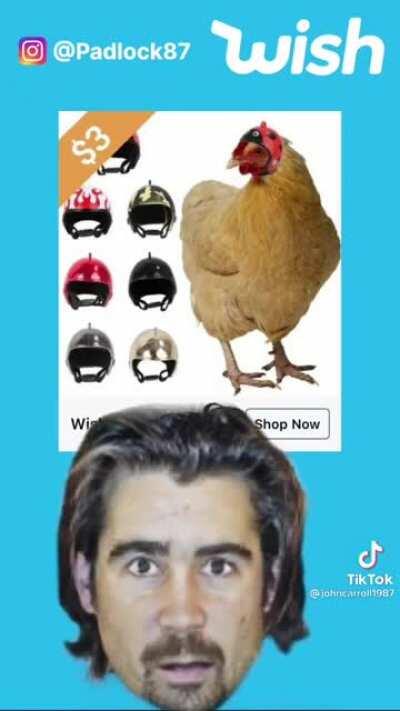 Colin Farrell must be needing the extra income