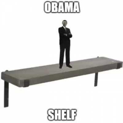 obama shelf