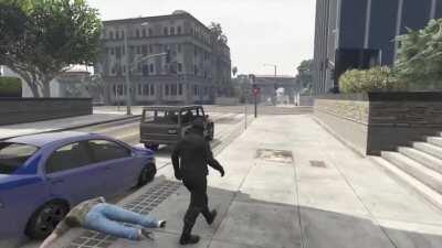 When I see Lester on Fleeca