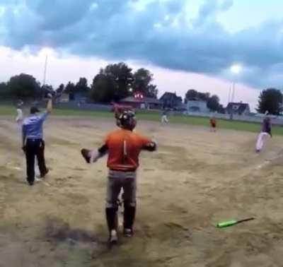 Quick reflexes Home run hit