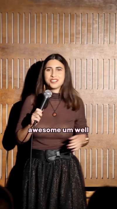 Greek comedian didn't think about the lighting