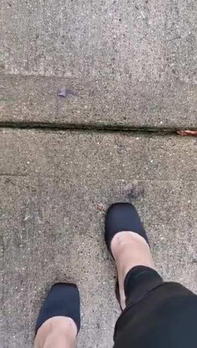 POV platform Mary Janes crush snail