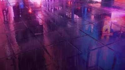 3D Puddles in the Rain