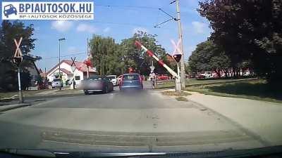 The BMW wanted to be first. A Fiat shuts them down.