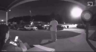 WCGW Lighting fireworks in a crowded neighborhood