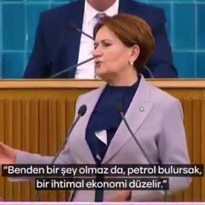 Meral Akşener ; Geçen yıl 