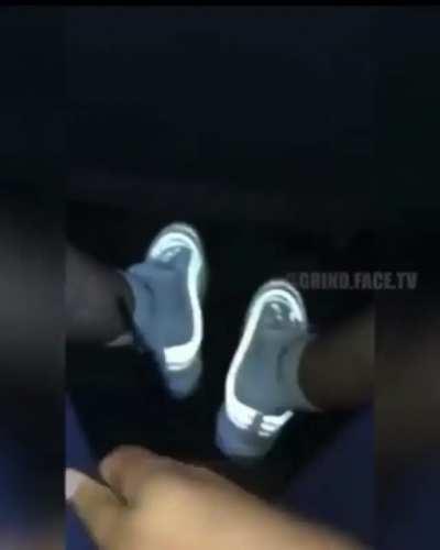 Playing with a knife