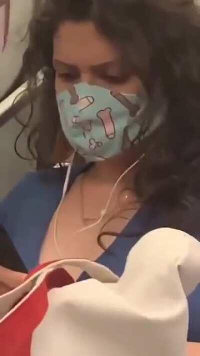 That's a interesting mask