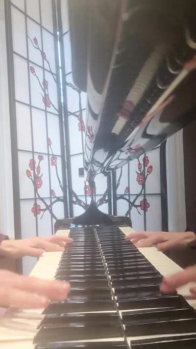 Seeing how sloppy it is when I put sections together. I love how joyful it is despite the errors😅