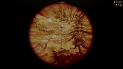 Dealing with a cougar when you can't hit a shot....