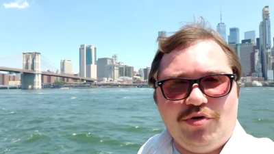 went all the way to the place they filmed the favorite scene of my favorite movie to pay tribute to da Boss