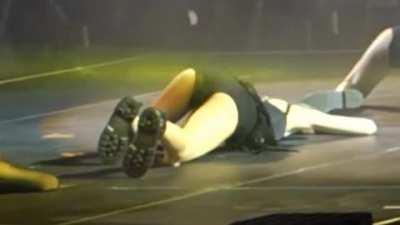 Lisa is laying on top of you and did this