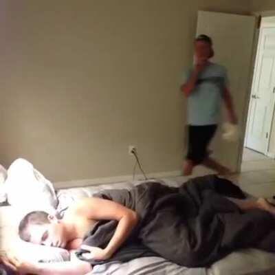 Who else’s siblings did overkill shit like this