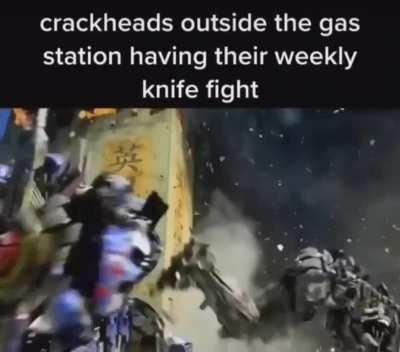 They’re cracked like that