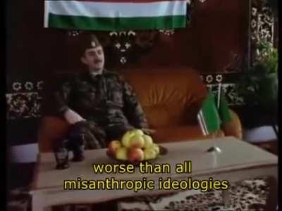 Djokhar Dudayev, the first President of the Chechen Republic of Ichkeria, about Russia - 
