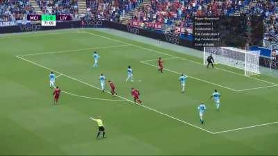 The full manual goal that fried my PC. Literally; complete with a pop and smoke. It's dead. But the goal was saved. I can get a new PC, but I won't score this goal again.