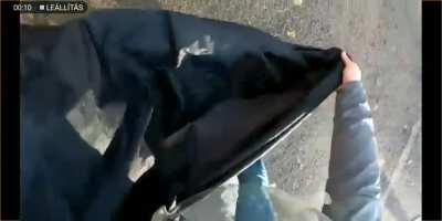 Horrific motorcycle accident caught on tape