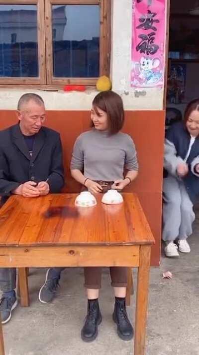 Old guys are so gullible