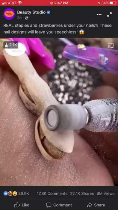 Posted on r/diWHY but was told it fits well here 💅🏼