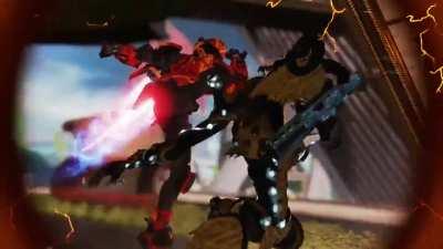 I always see falling finishers, but may I present you..