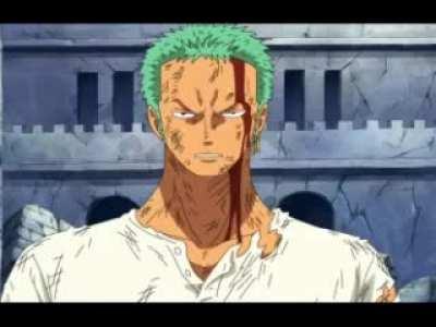 Zoro giving head to save his captain
