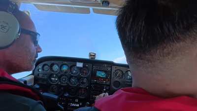 Fulfilled a lifelong dream and flew a plane for the first time over Zadar, Croatia [Full Video Below]