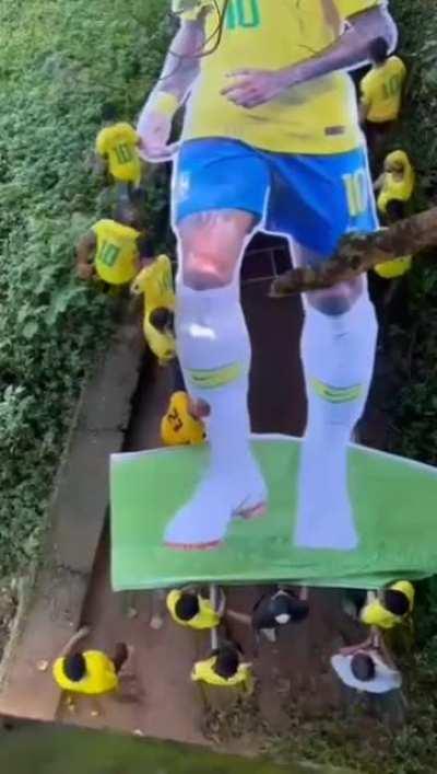 Brasindianos e Argentindianos se preparam para a Copa do Mundo em Kerala, Índia