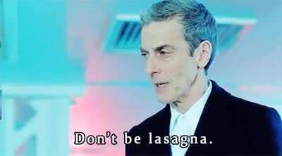 I love how funny Peter Capaldi is.