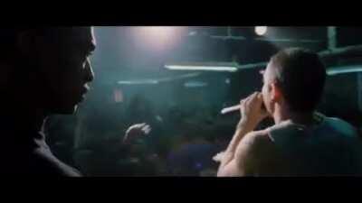 Eminem spitting some bars