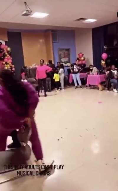 HMF while I win musical chairs