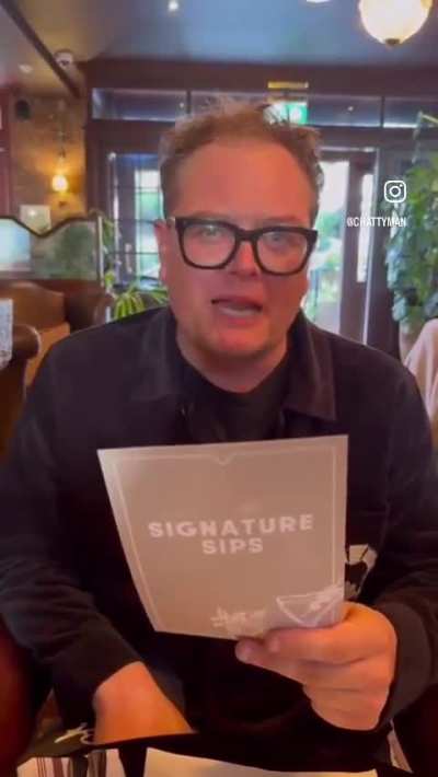 Allan is a gift that keeps on giving. Lol