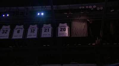 [Highlight] The Spurs commemorate Tony Parker's Hall of Fame induction by unveiling a jersey banner in the rafters