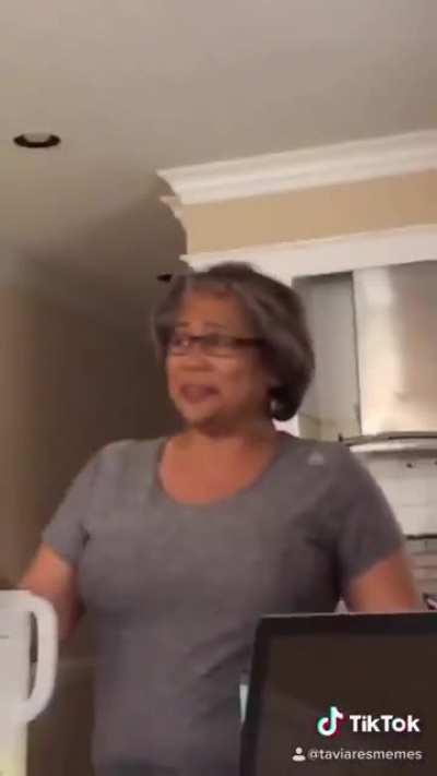 Playing mom his favorite song