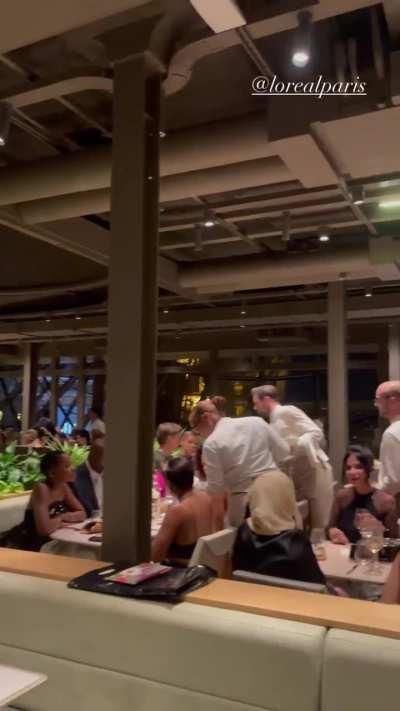 Katherine Langford in @natasha_joubert Instagram Story 09/30/23