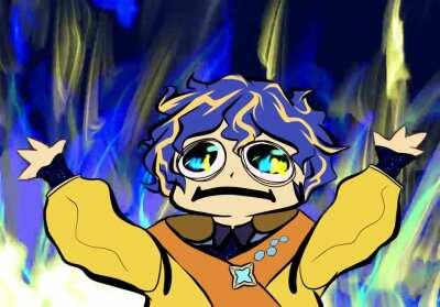 Oh no! Astel has gone full gremlin mode! 🔥🎭🔥