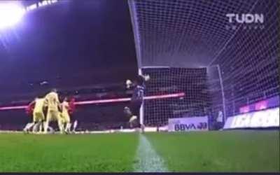 A goal or not. Liga Mx should be implementing the goal line technology. I really believed we had that tech.