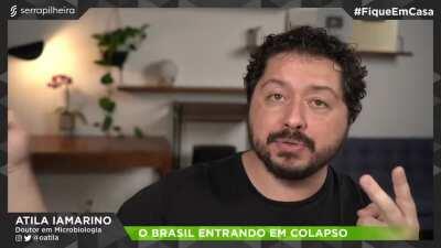 Quando você é um dos maiores divulgadores científicos do Brasil sobre o assunto mas ta cansado pra krl