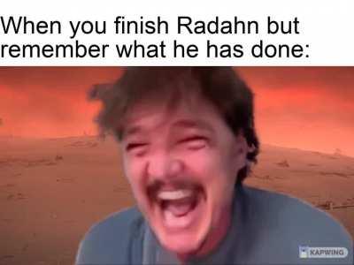 A driven mad legend that tried the save the lands.