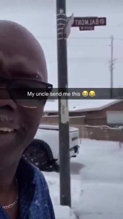 When the first snow fell