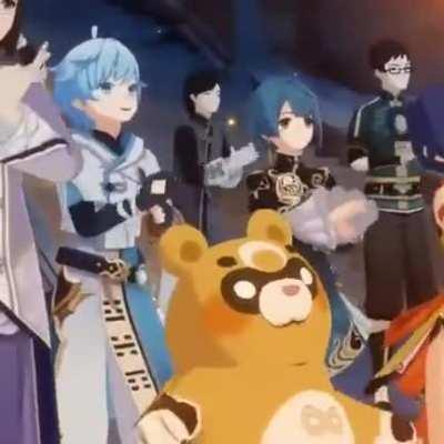 Hu Tao's fixed english rap in the new patch !!