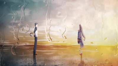 [media] Re:Zero Rain Wallpaper (Wallpaper Engine Link in Comments)