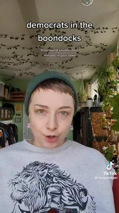 When you're a Democrat in a red state, and you try to explain to working class MAGA yokels that they're voting against their own interests, but they're too dumb to understand what you're talking about.