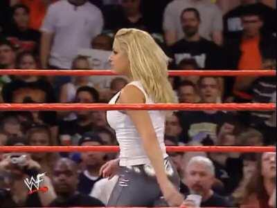 Trish's ring outfits and confidence ❤️🔥